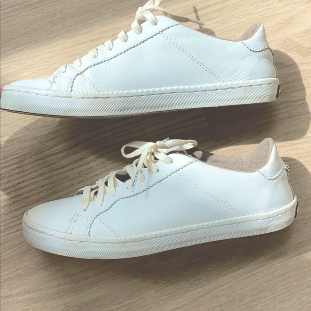 Come Haan urban low top sneakers white size 6 - Picture 5 of 8